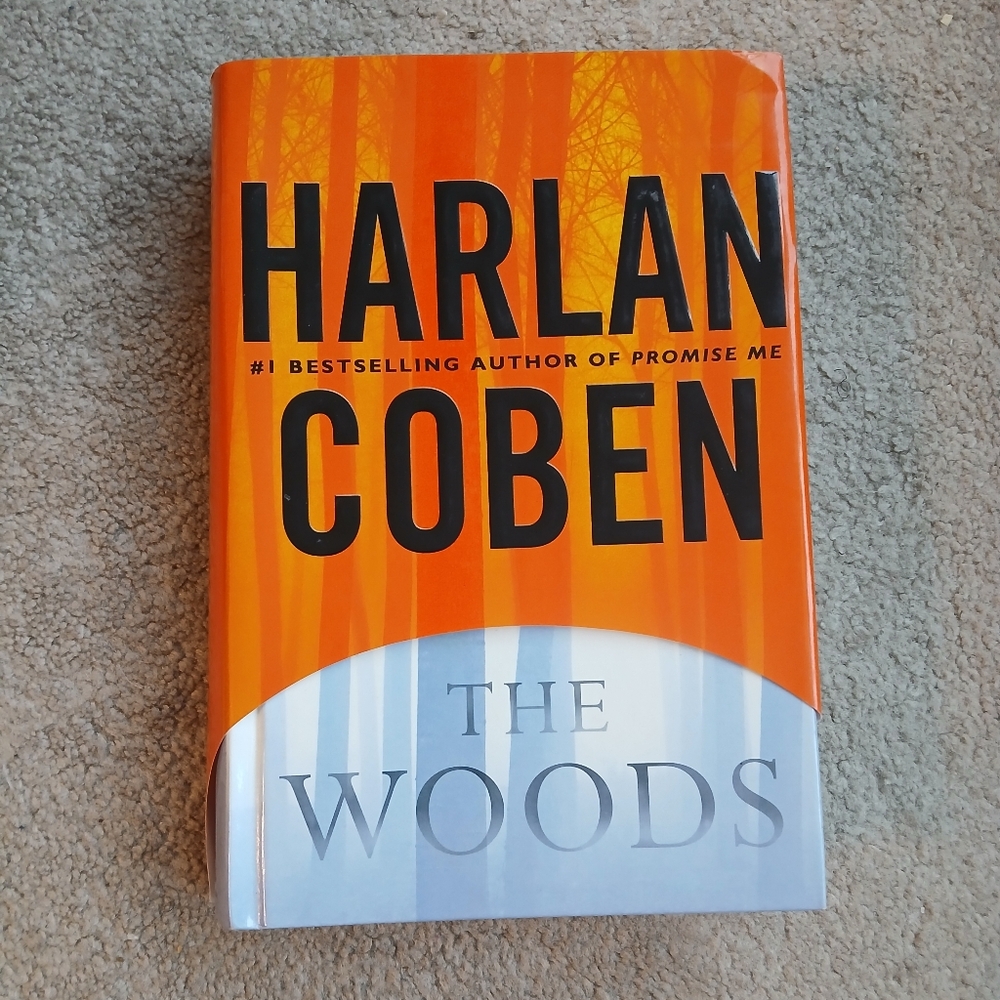 🤩2/$30 The Woods By Harlan Coben Hardcover Book